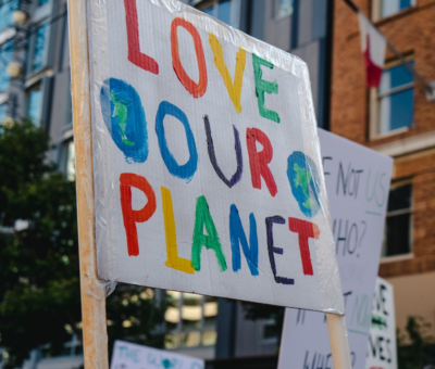 love our planet sign